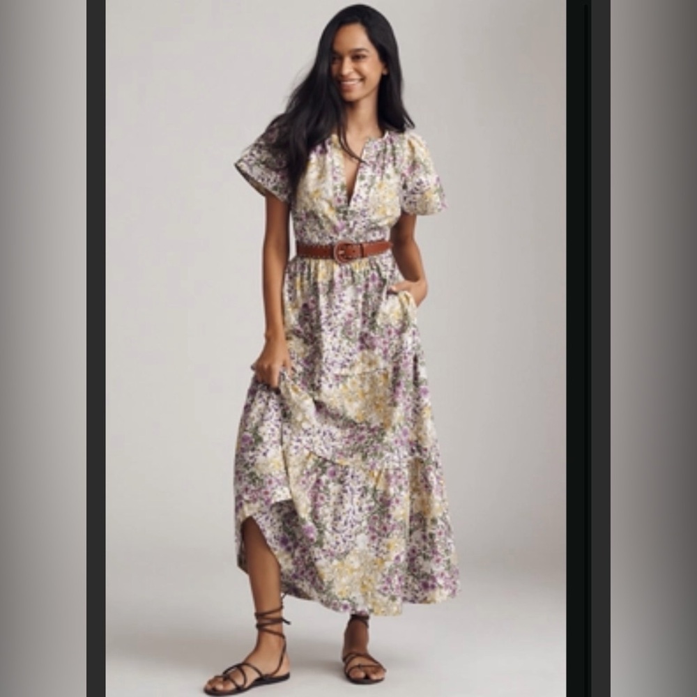 NWT Anthropologie summerset maxi dress size small